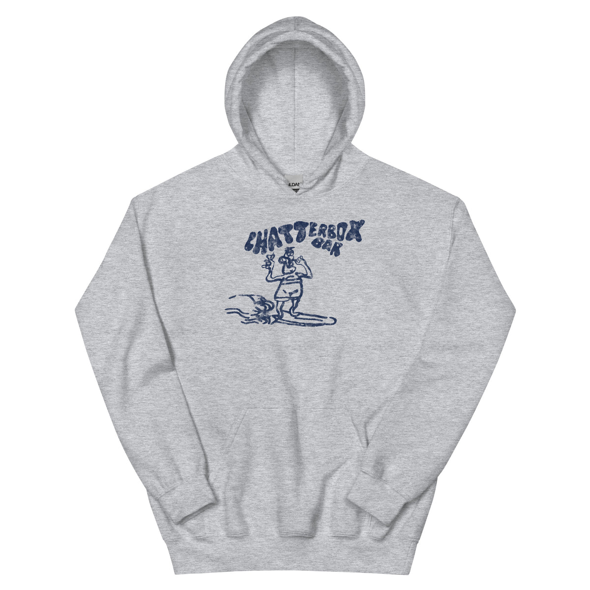 The Original Chatterbox Bar - SEASIDE HEIGHTS - Unisex Hoodie Sport Grey