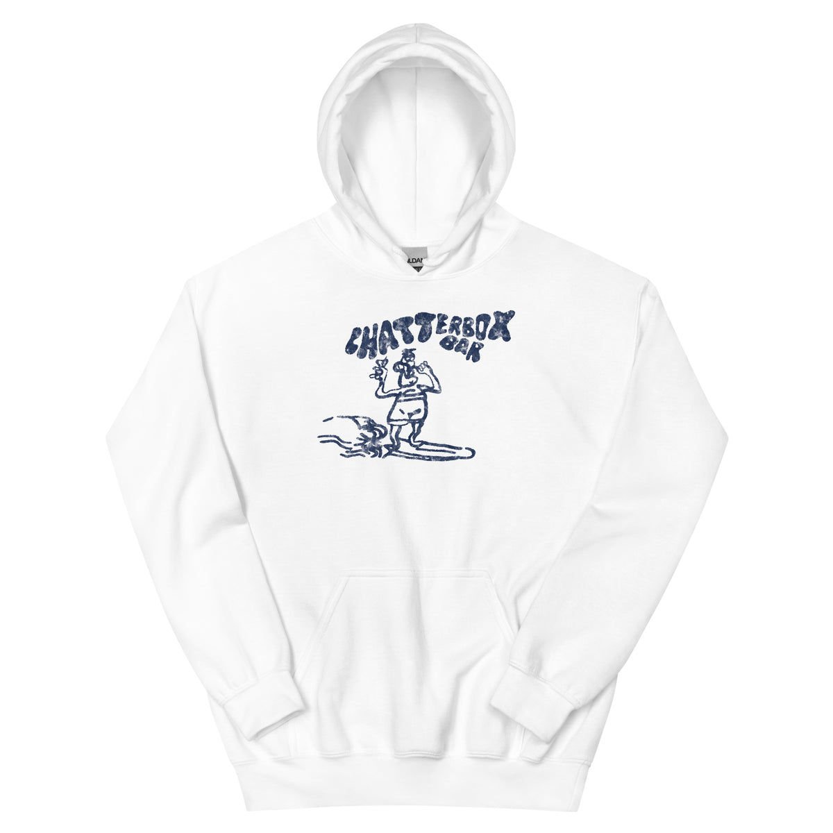 The Original Chatterbox Bar - SEASIDE HEIGHTS - Unisex Hoodie White