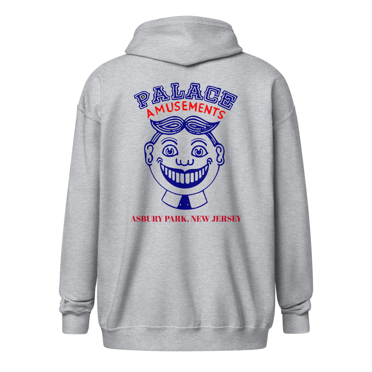 Palace Amusements - ASBURY PARK - Unisex heavy blend zip hoodie Sport Grey