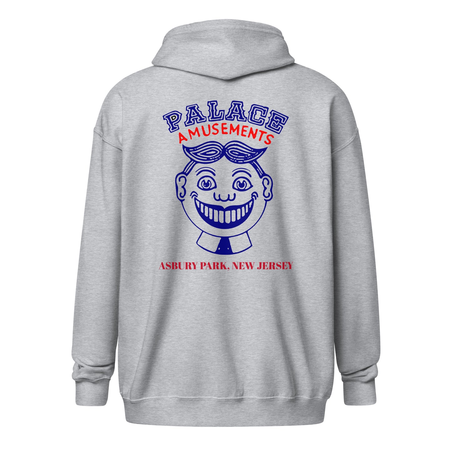 Palace Amusements - ASBURY PARK - Unisex heavy blend zip hoodie Sport Grey
