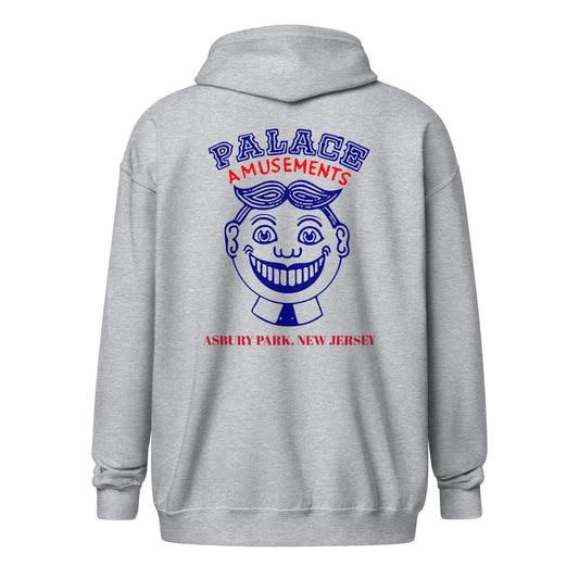Palace Amusements - ASBURY PARK - Unisex heavy blend zip hoodie Sport Grey