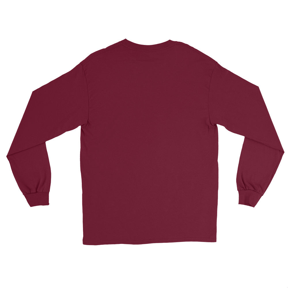 The Devil's Tree Bernards Township NJ vintage long sleeve shirt, Maroon, back