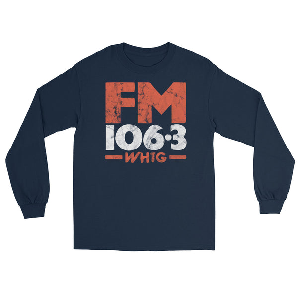 FM106.3 WHTG - NEW JERSEY - Unisex Long Sleeve Shirt