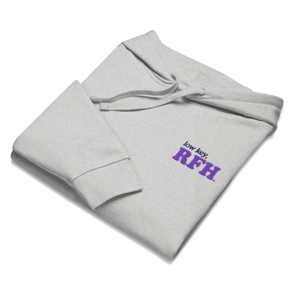 low key, RFH - Unisex organic relaxed hoodie
