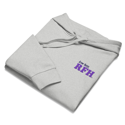 low key, RFH - Unisex organic relaxed hoodie