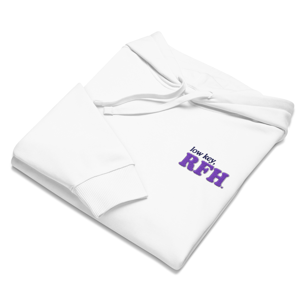 low key, RFH - Unisex organic relaxed hoodie