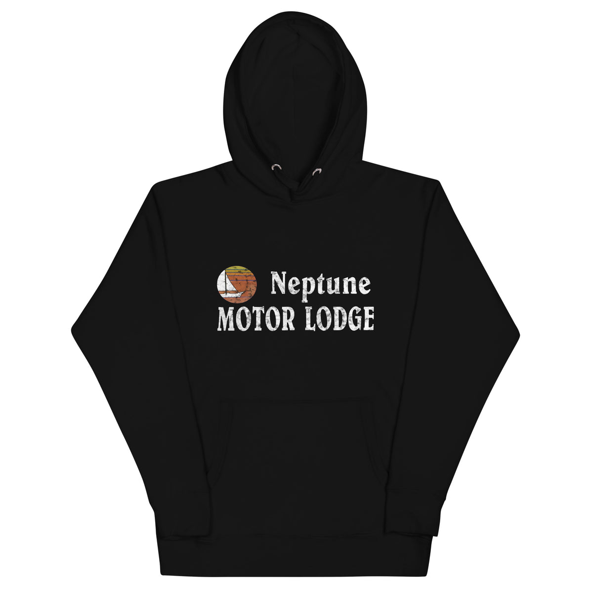 Neptune Motor Lodge - NEPTUNE - Unisex Hoodie Black