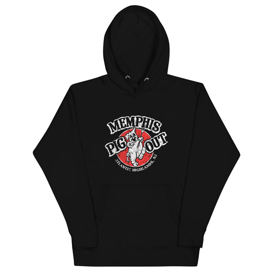 Memphis Pig Out - ATLANTIC HIGHLANDS - Unisex Hoodie Black