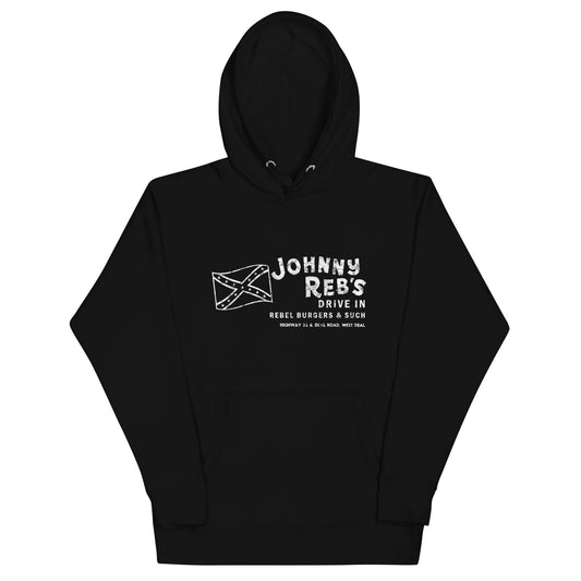 Johnny Reb's - OCEAN - Unisex Hoodie Black