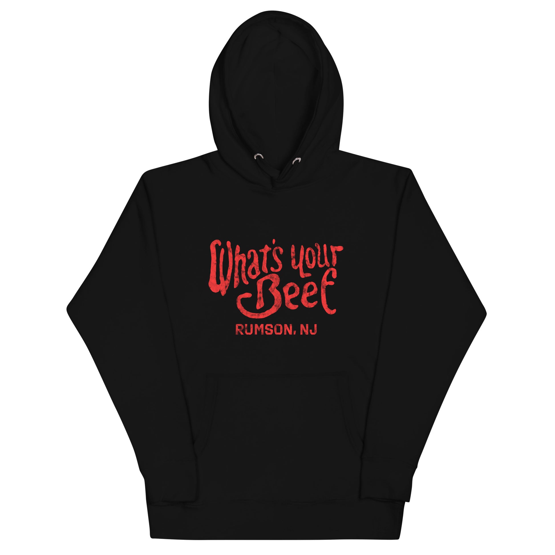 What's Your Beef - RUMSON - Unisex Hoodie Black