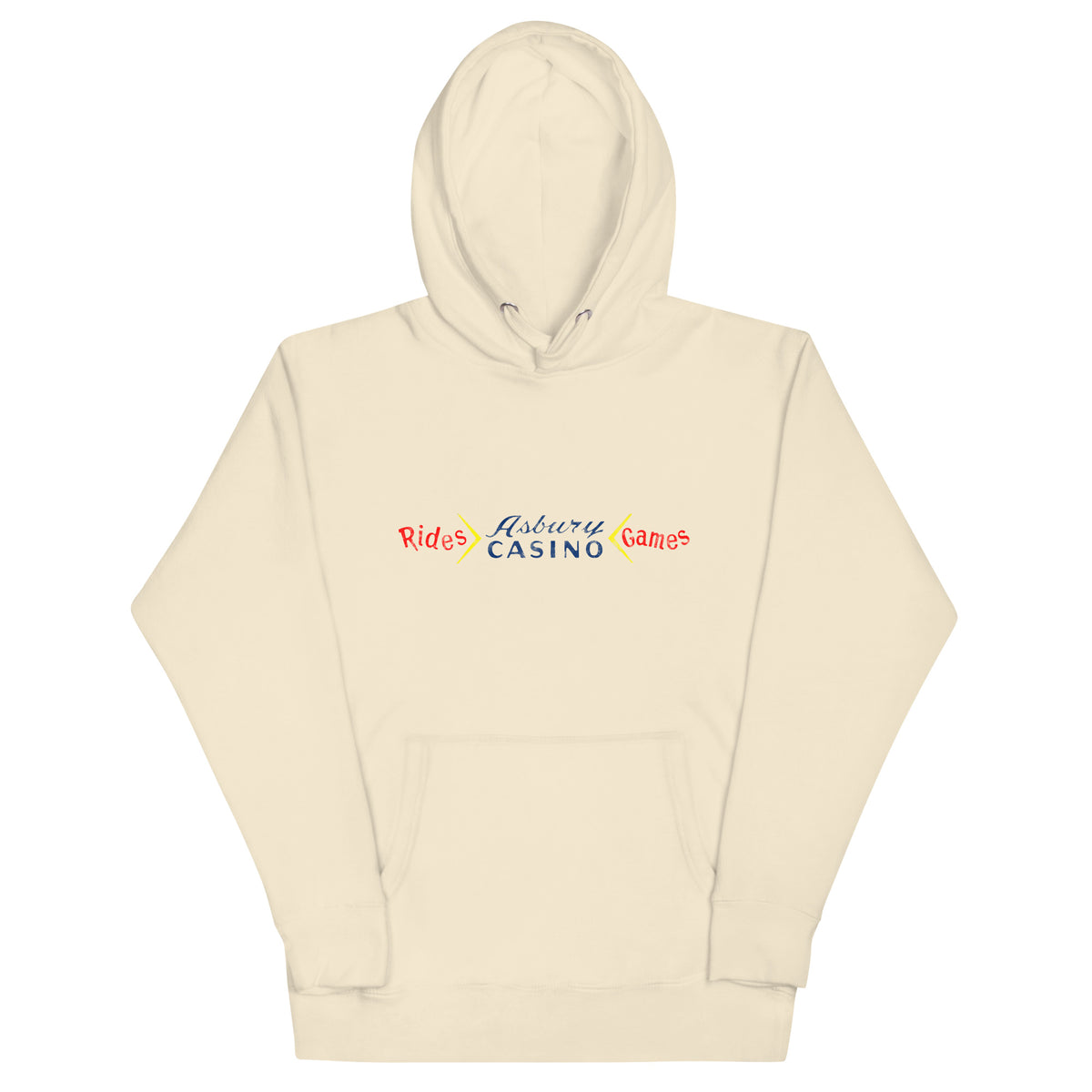 Asbury Casino - ASBURY PARK - Unisex Hoodie Bone
