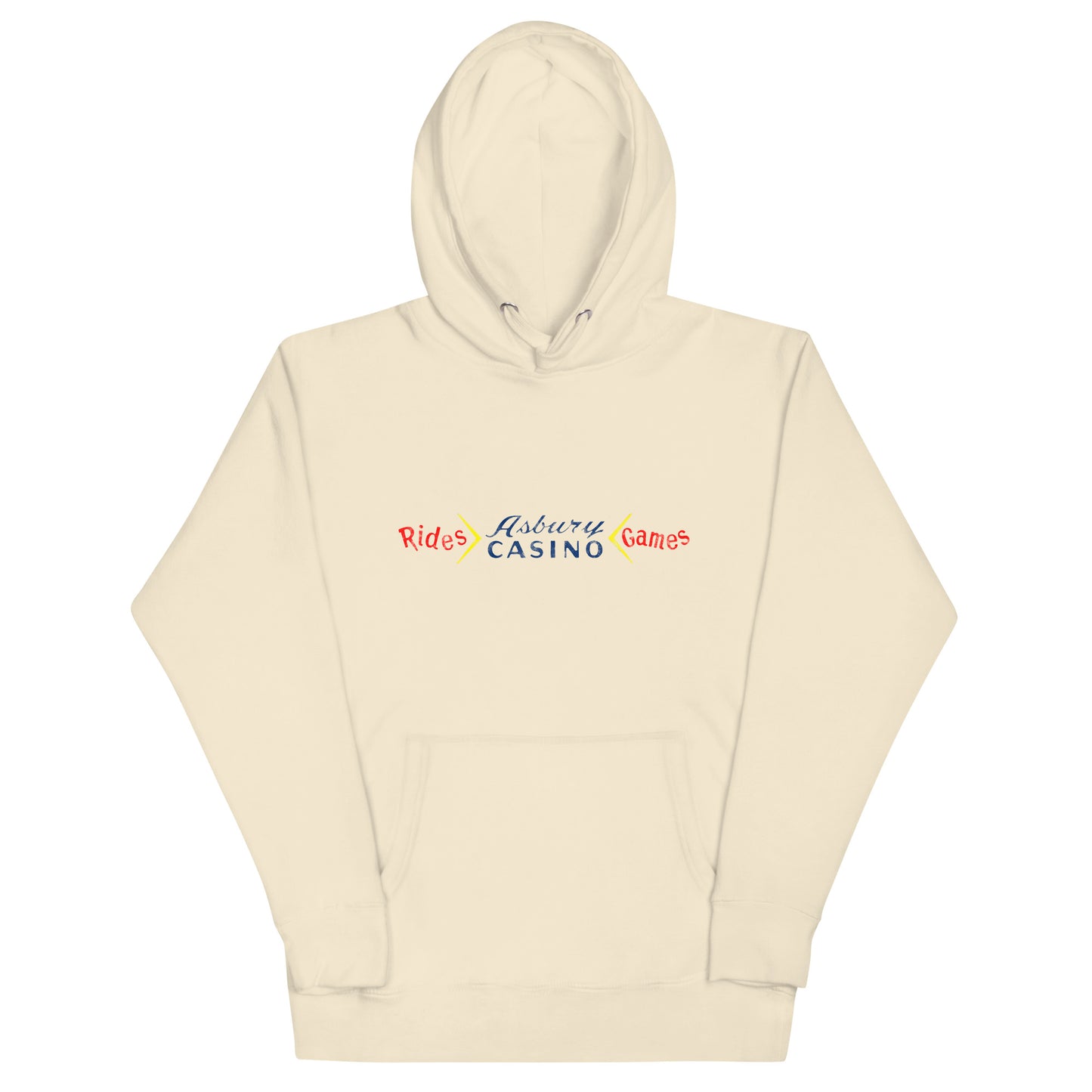 Asbury Casino - ASBURY PARK - Unisex Hoodie Bone