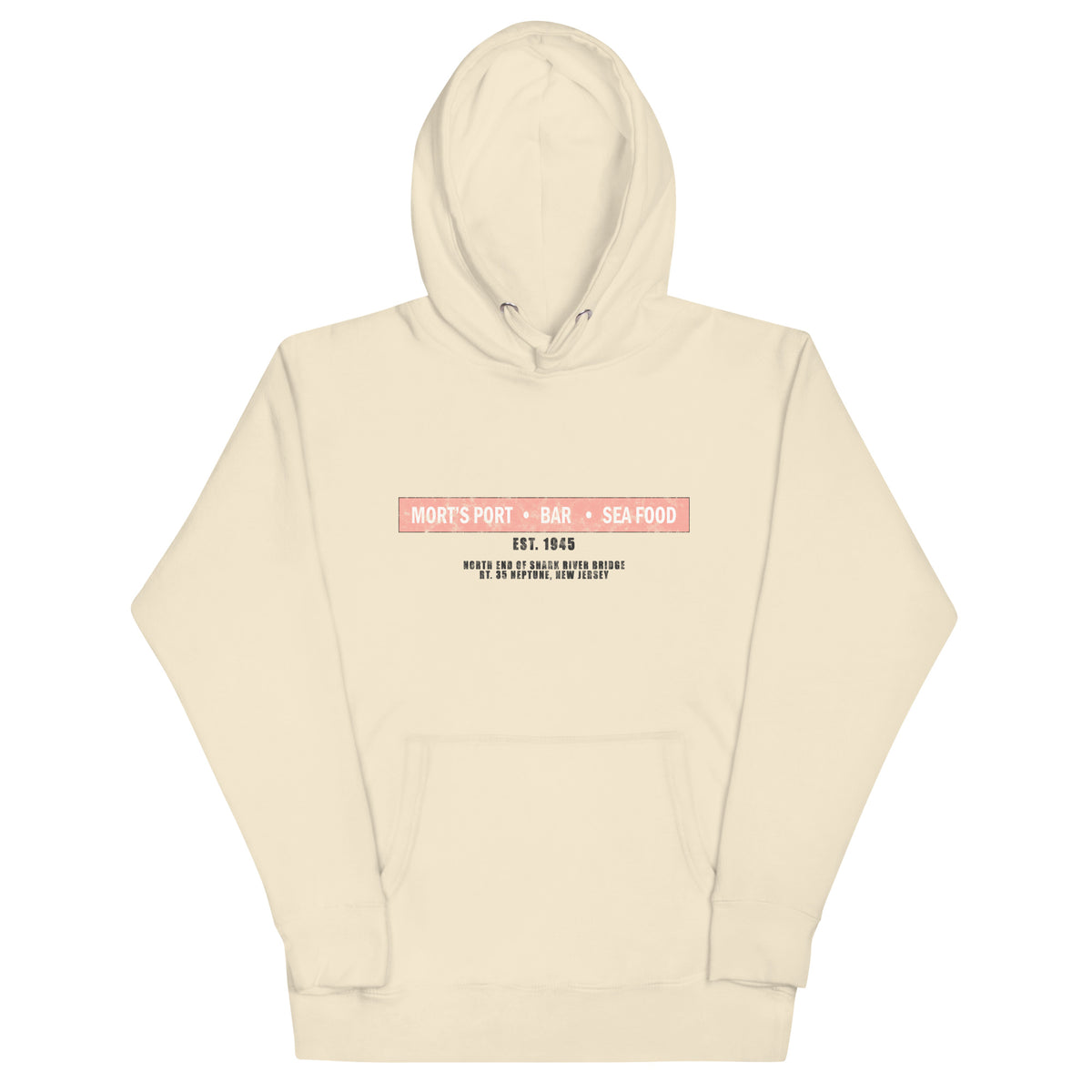 Mort's Port - NEPTUNE - Unisex Hoodie Bone