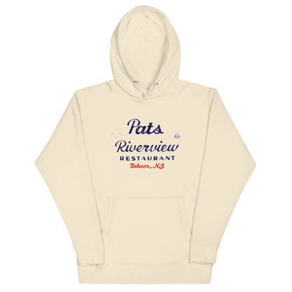 Pat's Riverview Diner- BELMAR - Unisex Hoodie Bone
