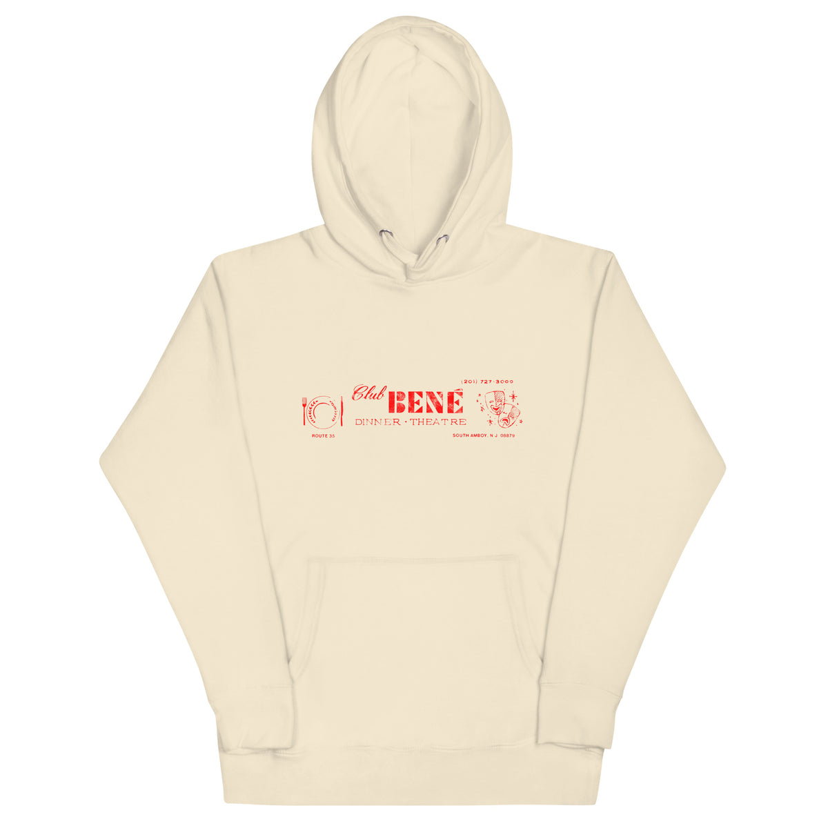 Club Bené - SOUTH AMBOY - Unisex Hoodie Bone