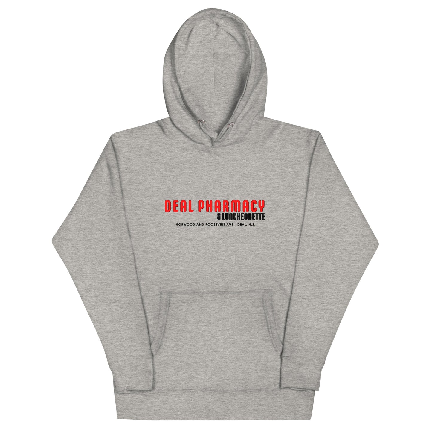 Deal Pharmacy & Luncheonette - DEAL - Unisex Hoodie Carbon Grey