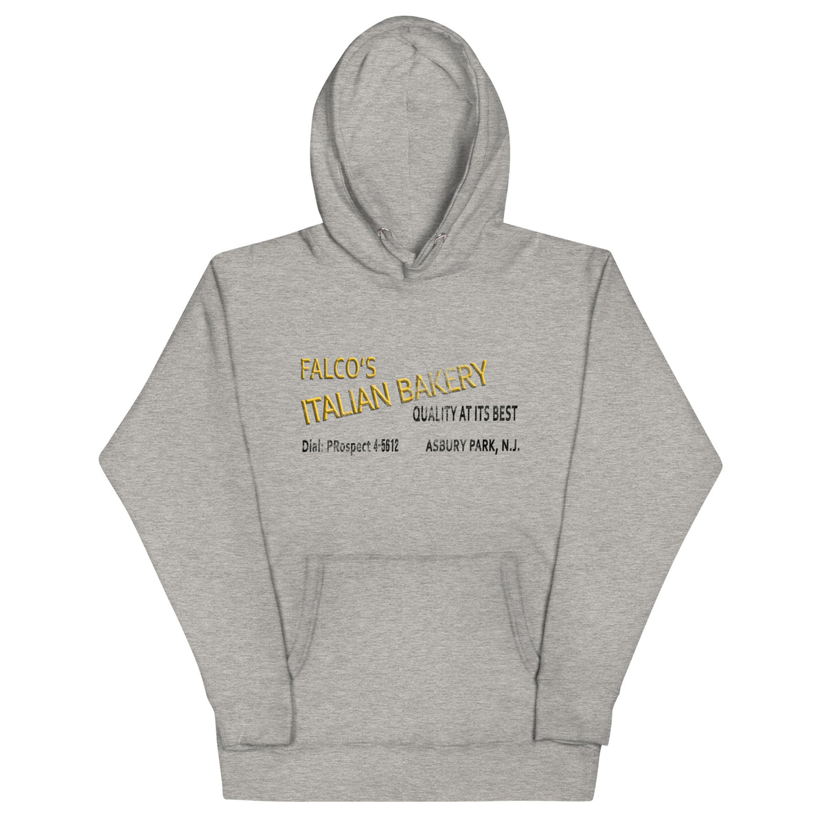 Falco's Italian Bakery - ASBURY PARK - Unisex Hoodie Carbon Grey