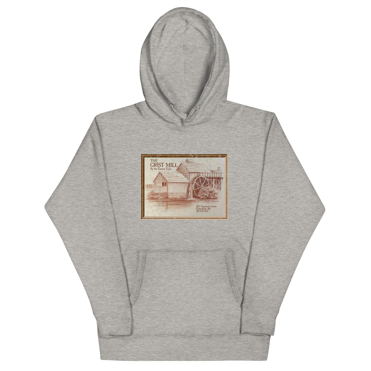 The Grist Mill - TINTON FALLS - Unisex Hoodie Carbon Grey