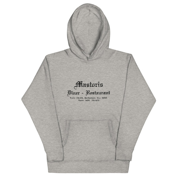Mastoris - BORDENTOWN - Unisex Hoodie Carbon Grey