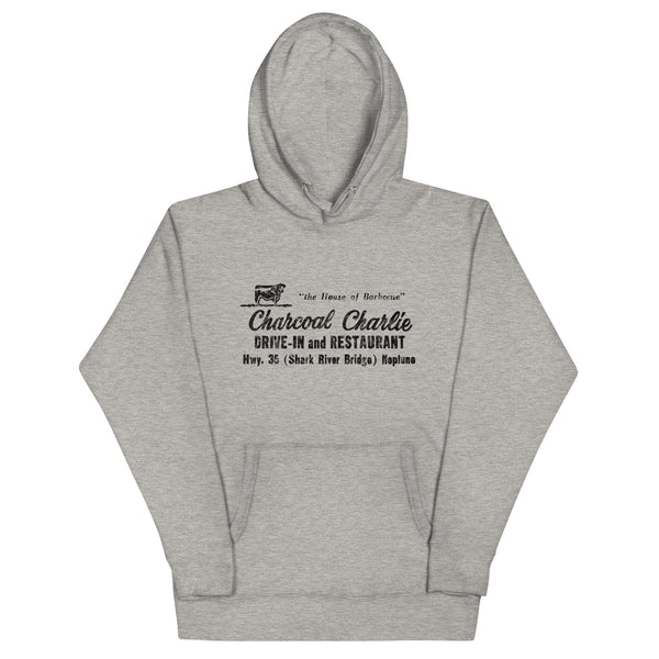 Charcoal Charlie - NEPTUNE - Unisex Hoodie Carbon Grey