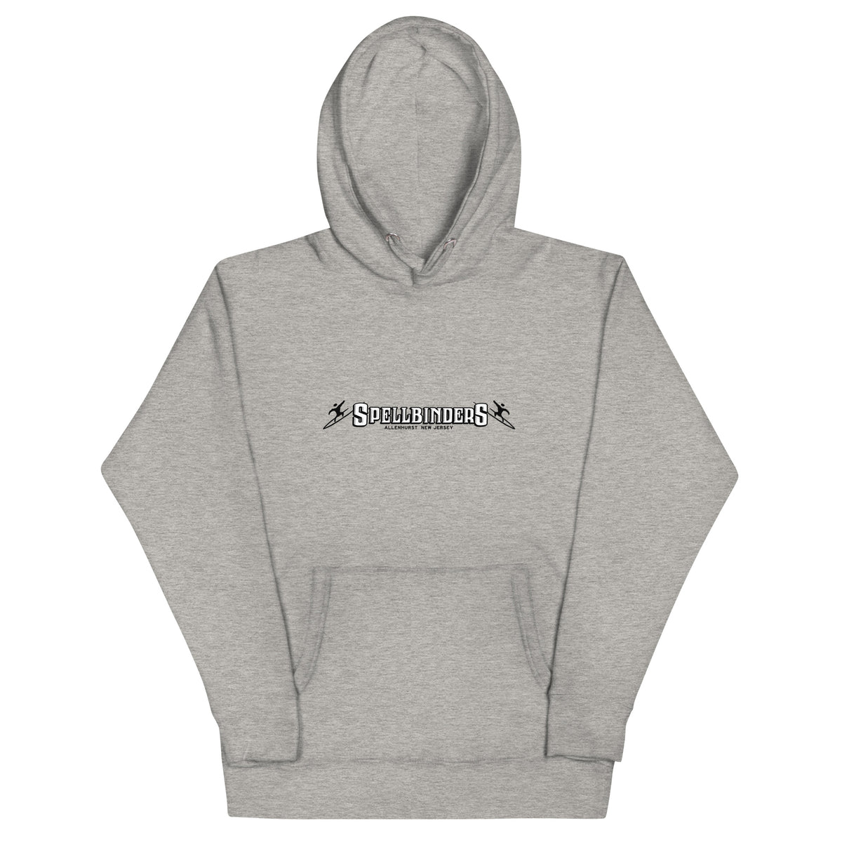 Spellbinder's Surf & Snow - ALLENHURST - Unisex Hoodie Carbon Grey