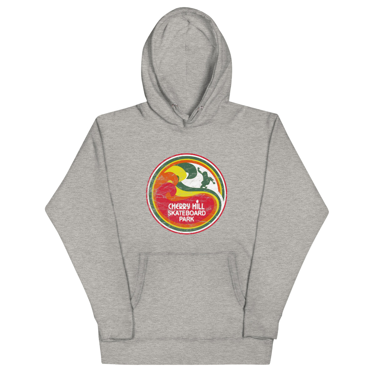 Cherry Hill Skateboard Park - CHERRY HILL - Unisex Hoodie Carbon Grey