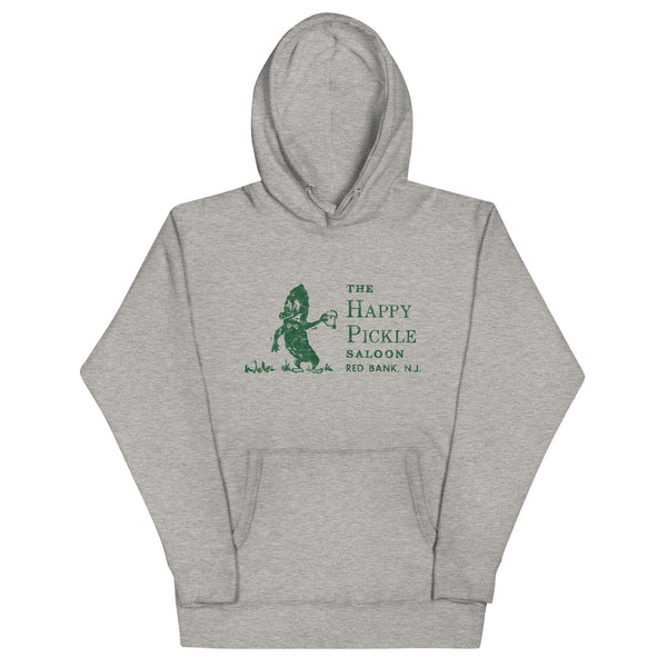 The Happy Pickle Saloon - RED BANK - Unisex Hoodie Carbon Grey