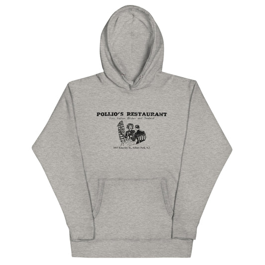 Pollio's Restaurant - ASBURY PARK - Unisex Hoodie Carbon Grey