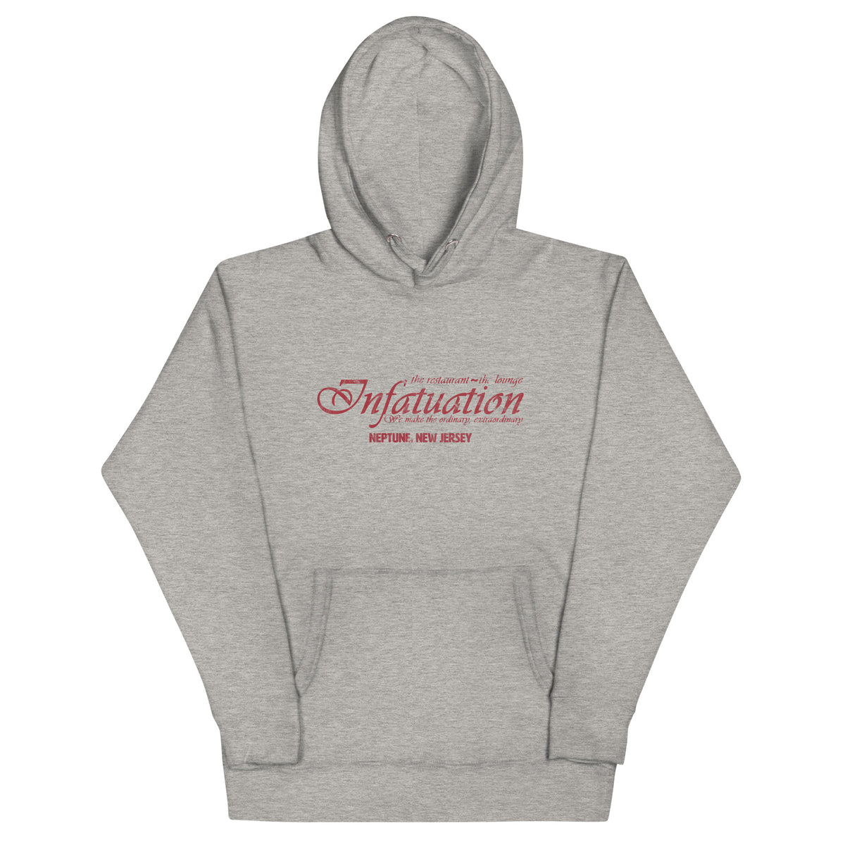 Infatuation - NEPTUNE - Unisex Hoodie Carbon Grey
