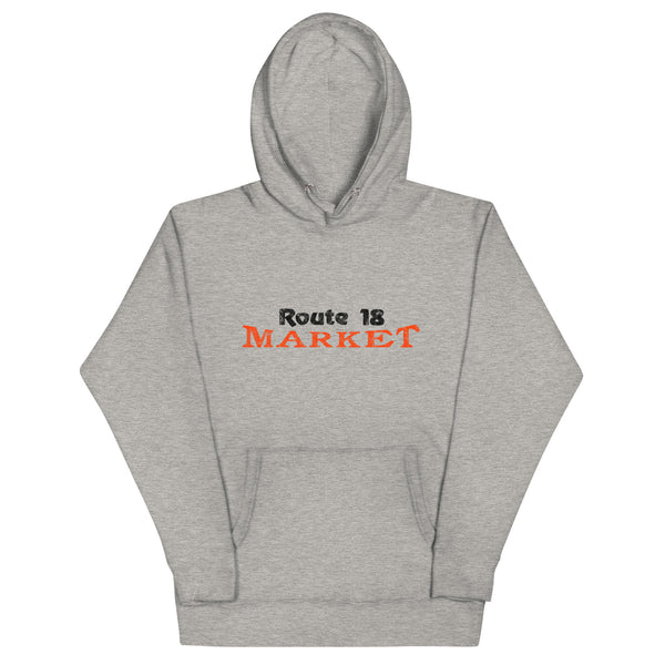 Route 18 Market - EAST BRUNSWICK - Unisex Hoodie Carbon Grey