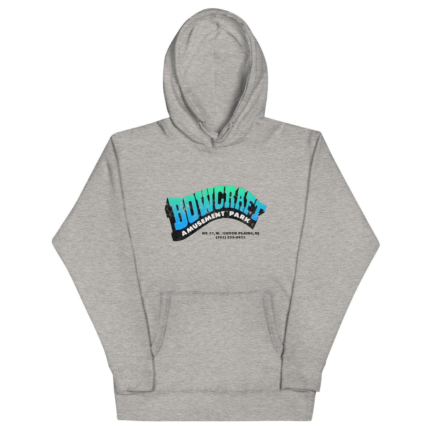 Bowcraft Amusement Park - SCOTCH PLAINS - Unisex Hoodie Carbon Grey