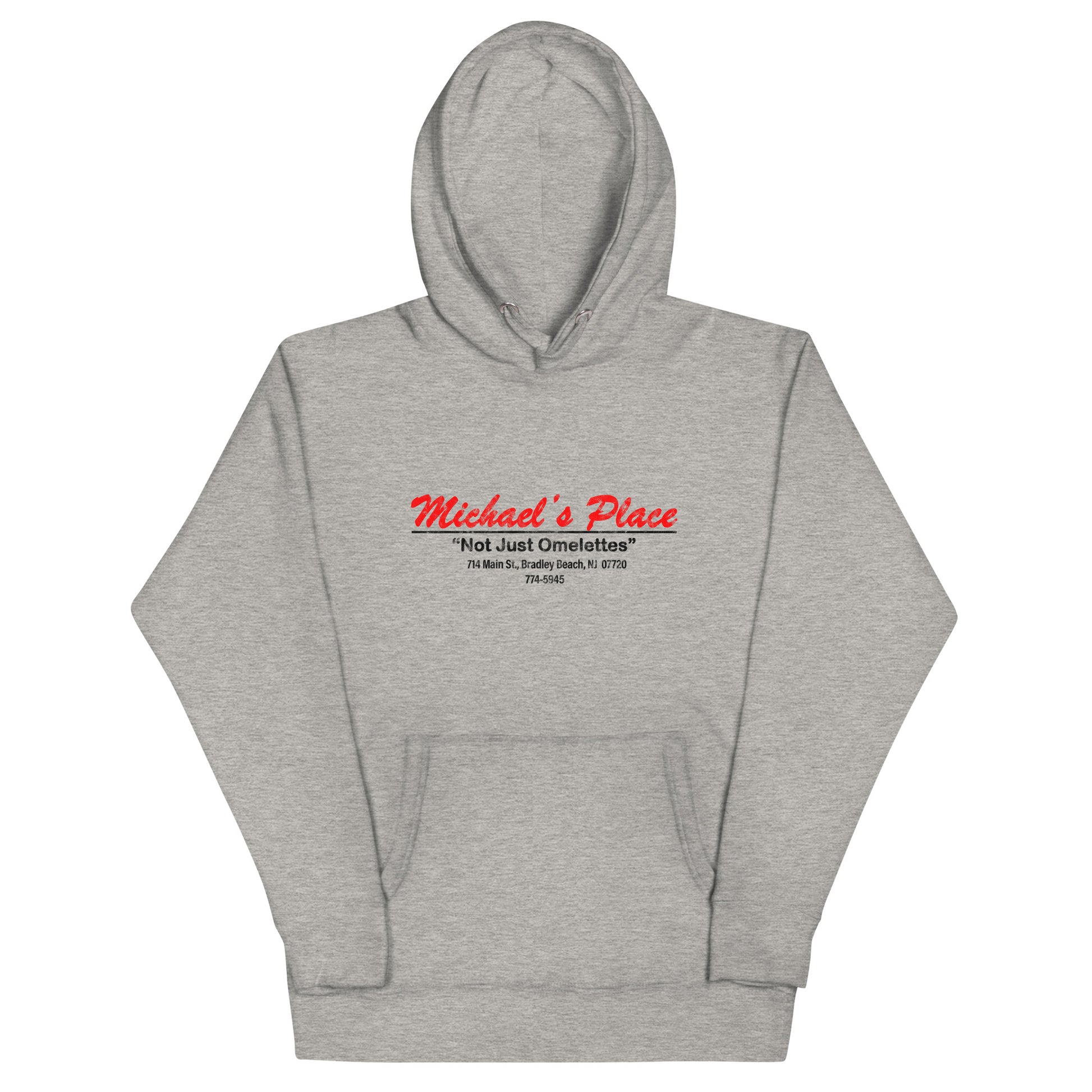Michael's Place - BRADLEY BEACH - Unisex Hoodie Carbon Grey