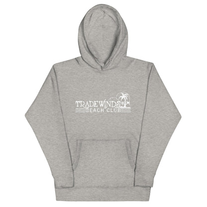 Tradewinds Beach Club - SEA BRIGHT - Unisex Hoodie Carbon Grey