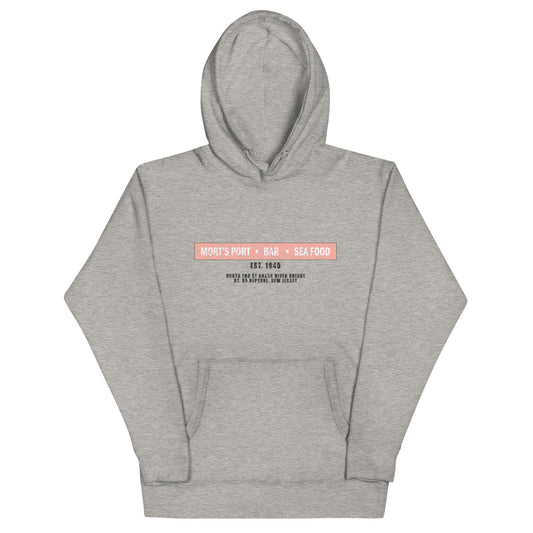 Mort's Port - NEPTUNE - Unisex Hoodie Carbon Grey
