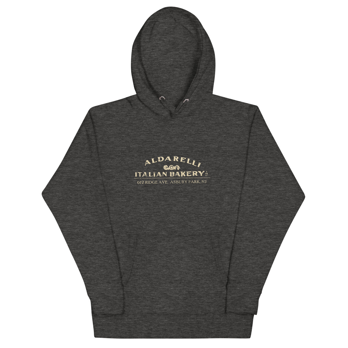 Aldarelli Italian Bakery - ASBURY PARK - Unisex Hoodie Charcoal Heather