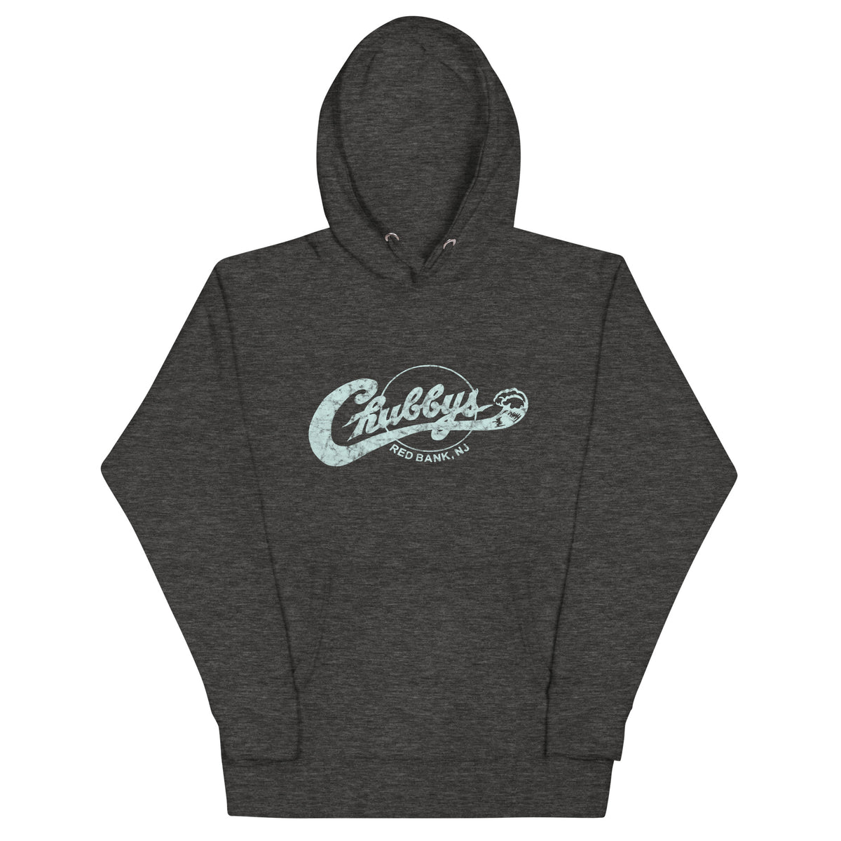 Chubby's - RED BANK - Unisex Hoodie Charcoal Heather