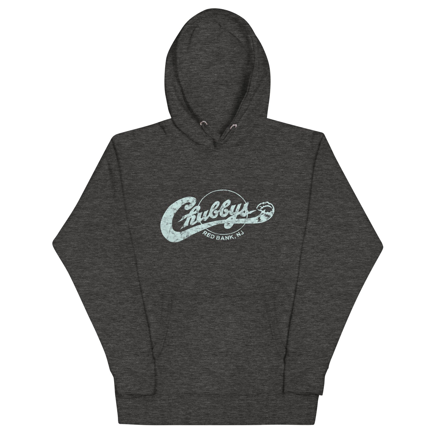 Chubby's - RED BANK - Unisex Hoodie Charcoal Heather
