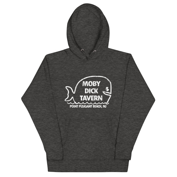Moby Dick Tavern - POINT PLEASANT BEACH - Unisex Hoodie Charcoal Heather