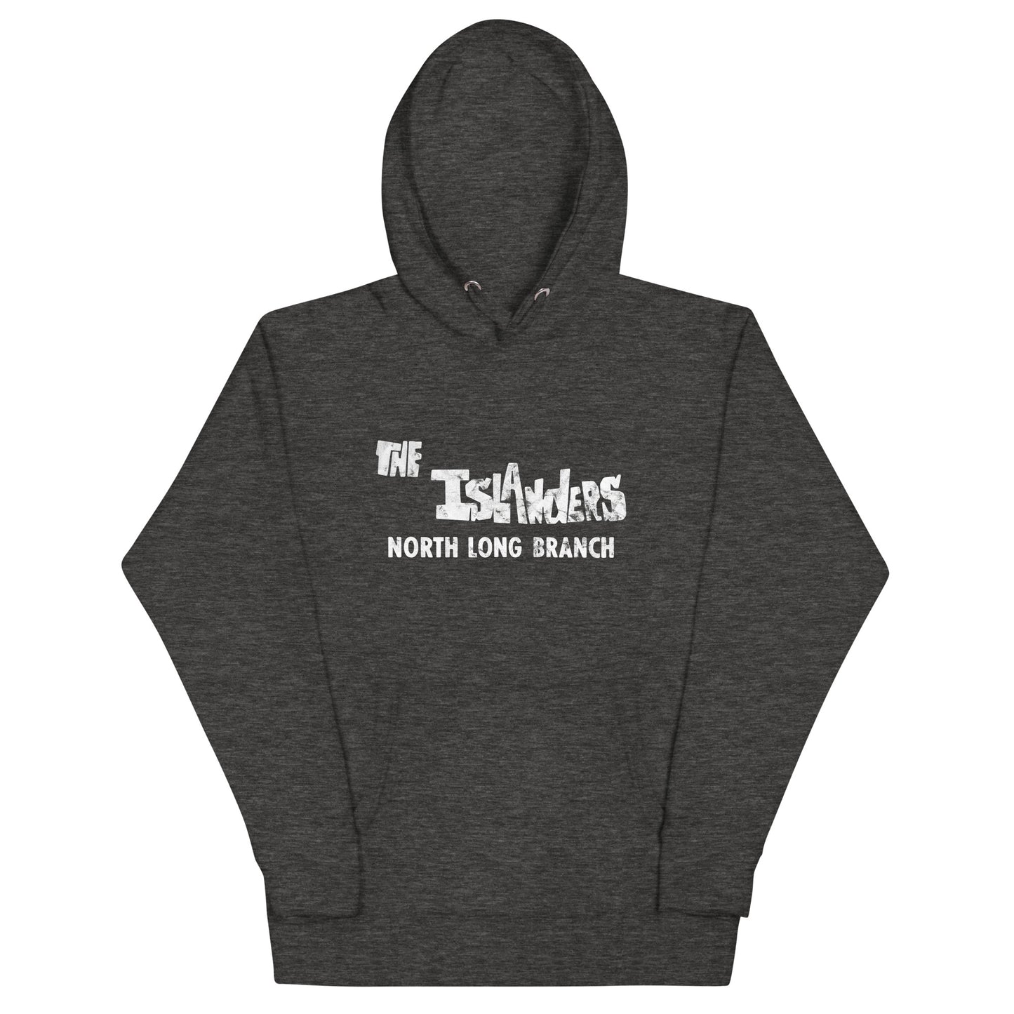 The Islanders - LONG BRANCH - Unisex Hoodie Charcoal Heather