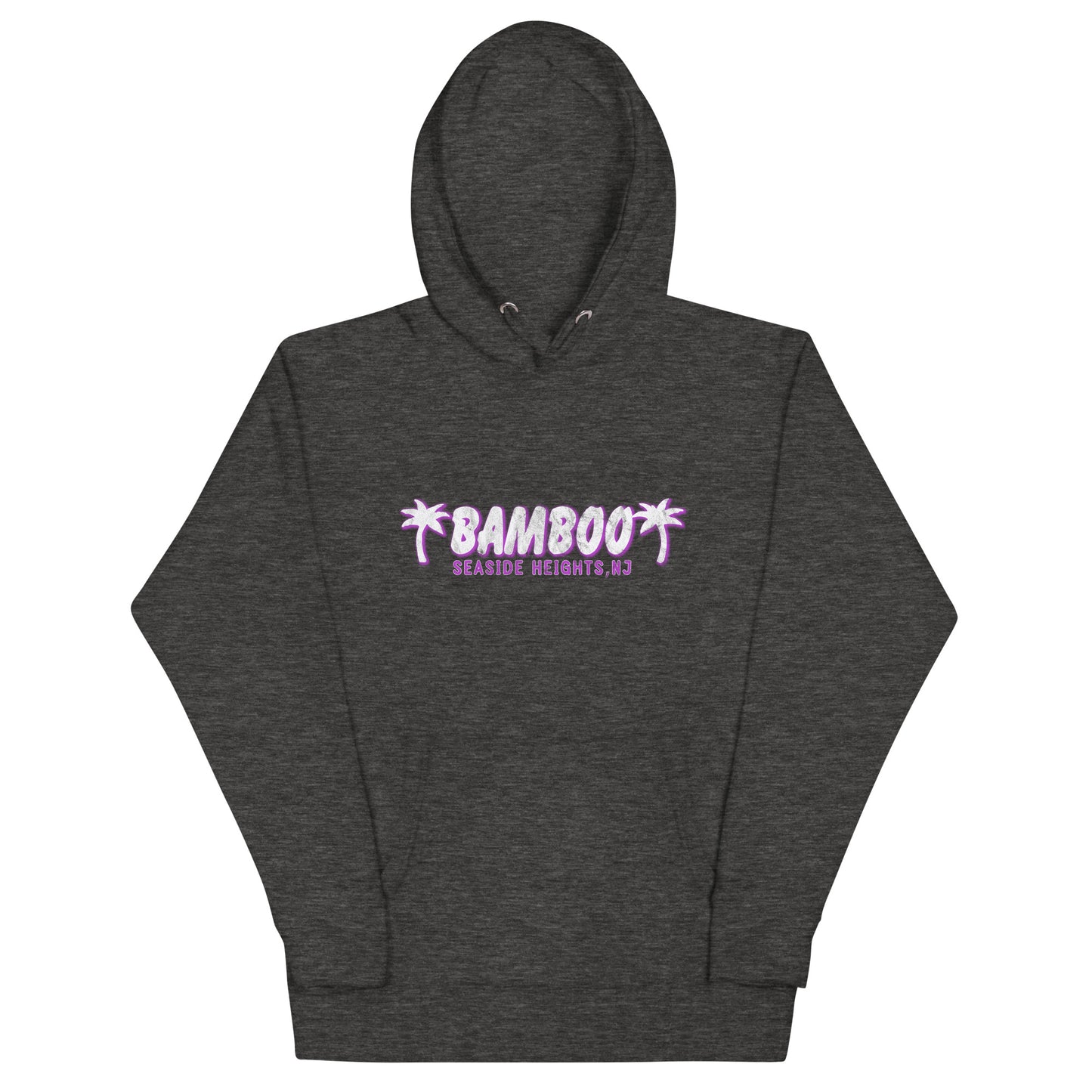 Bamboo - SEASIDE HEIGHTS - Unisex Hoodie Charcoal Heather