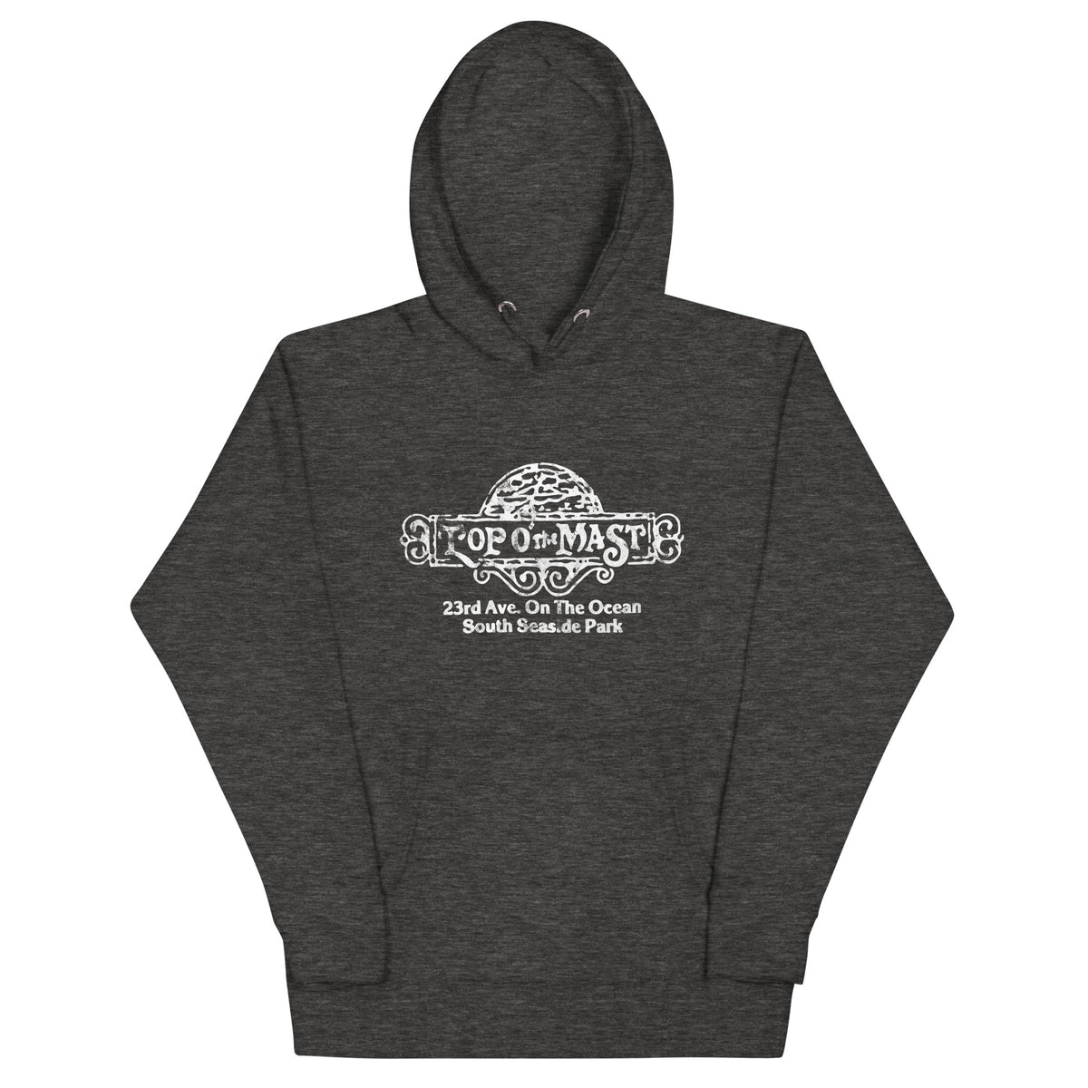Top O' The Mast - SEASIDE PARK - Unisex Hoodie Charcoal Heather