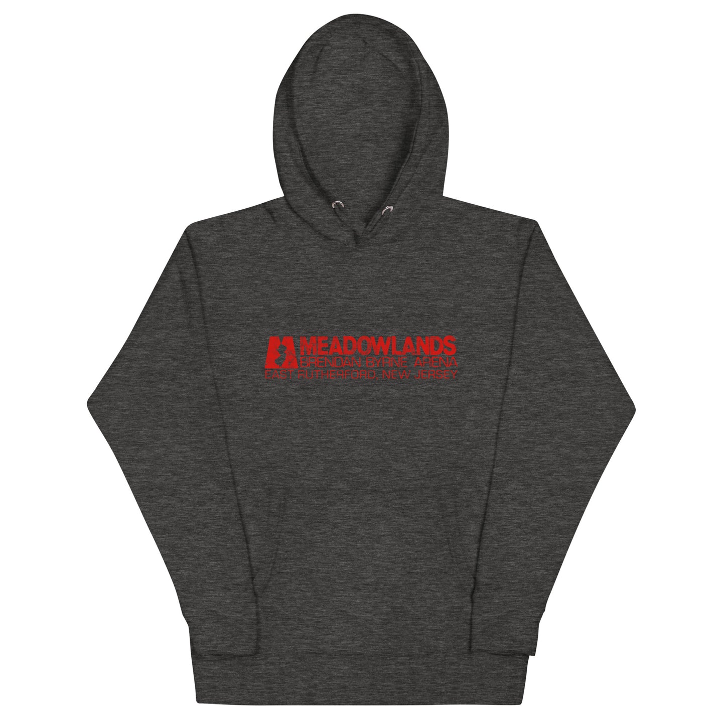 Brendan Byrne Arena - MEADOWLANDS / EAST RUTHERFORD - Unisex Hoodie Charcoal Heather