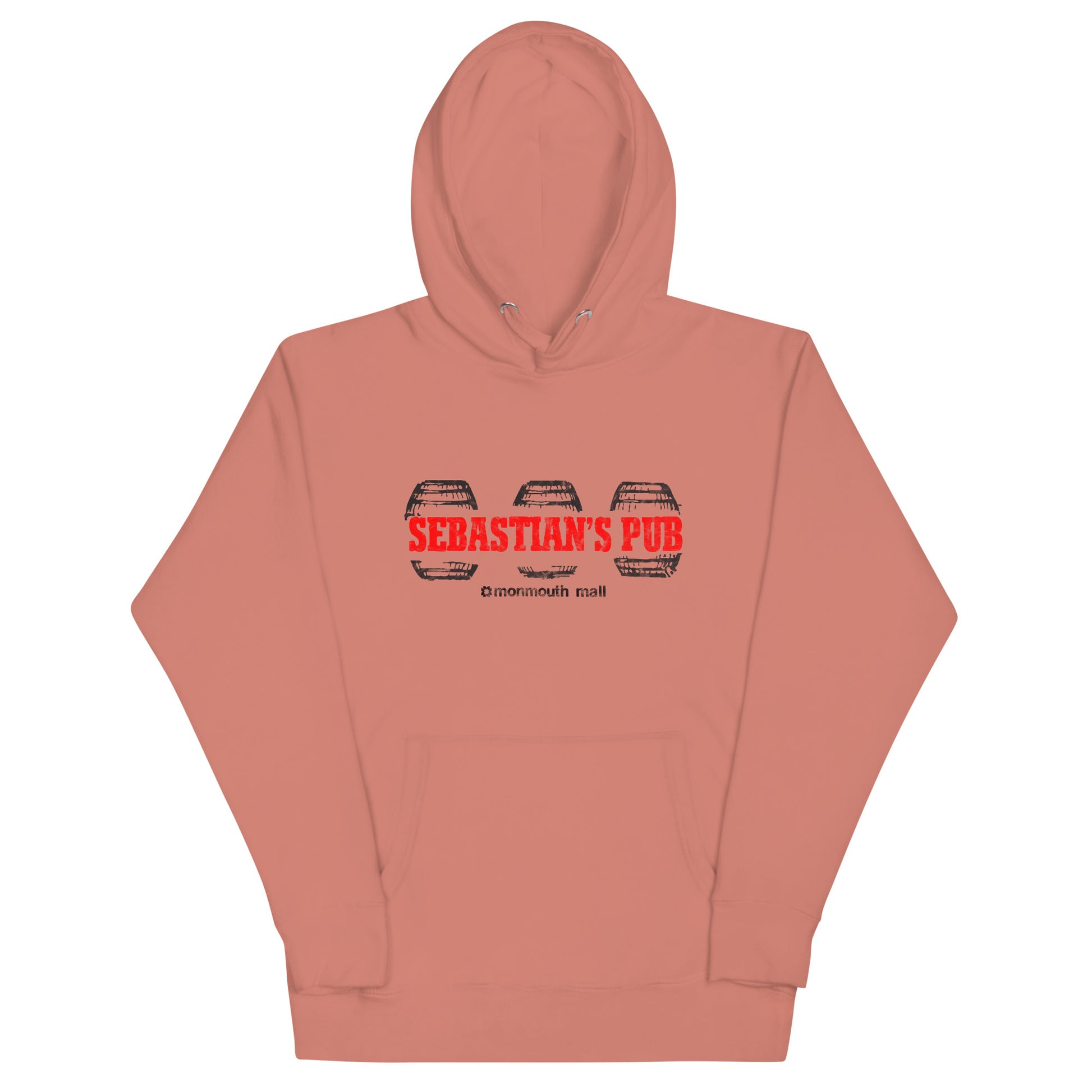 Sebastian's Pub - MONMOUTH MALL / EATONTOWN - Unisex Hoodie Dusty Rose