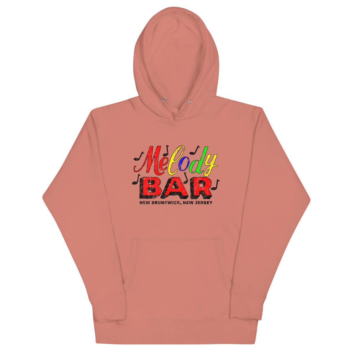 Melody Bar - NEW BRUNSWICK - Unisex Hoodie Dusty Rose