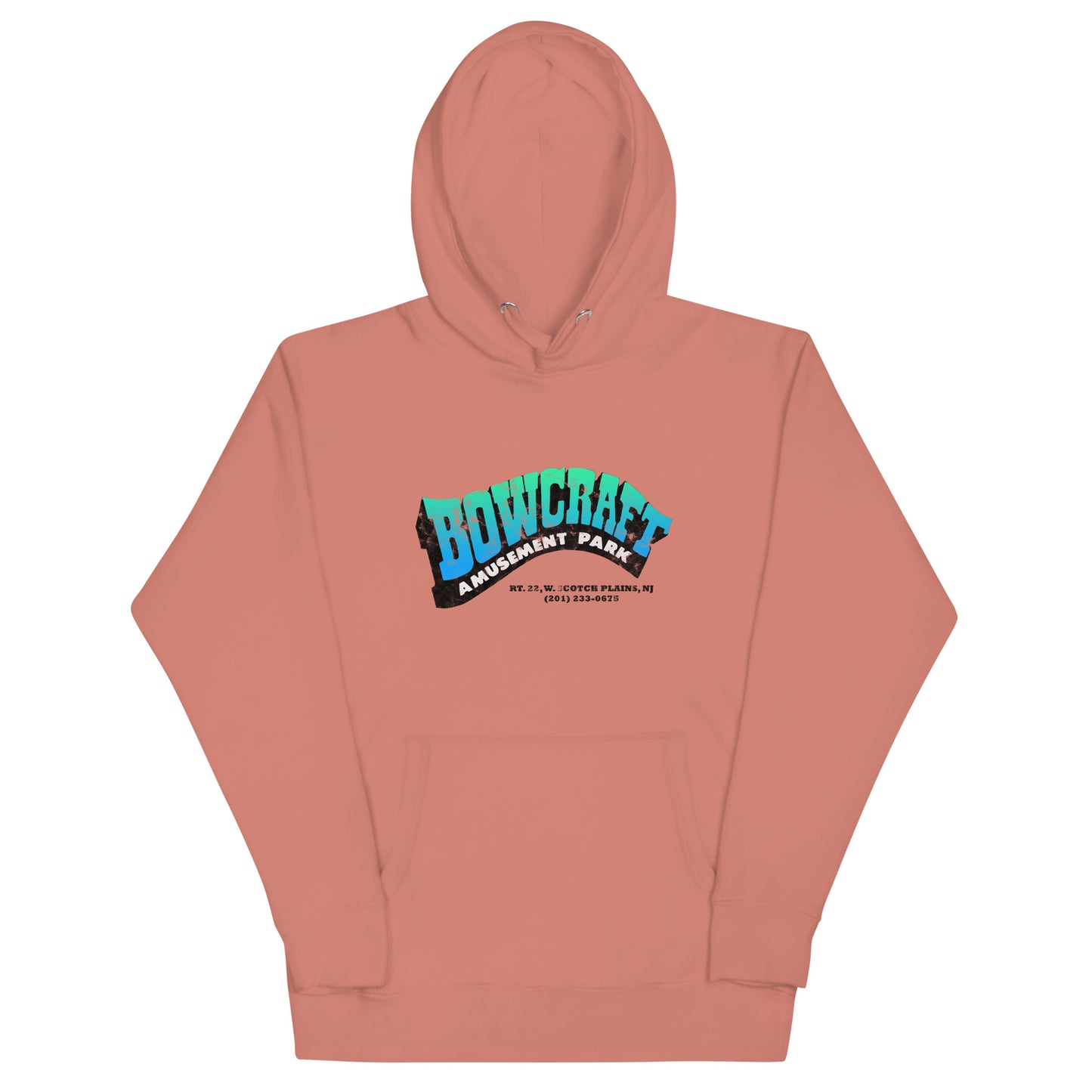 Bowcraft Amusement Park - SCOTCH PLAINS - Unisex Hoodie Dusty Rose