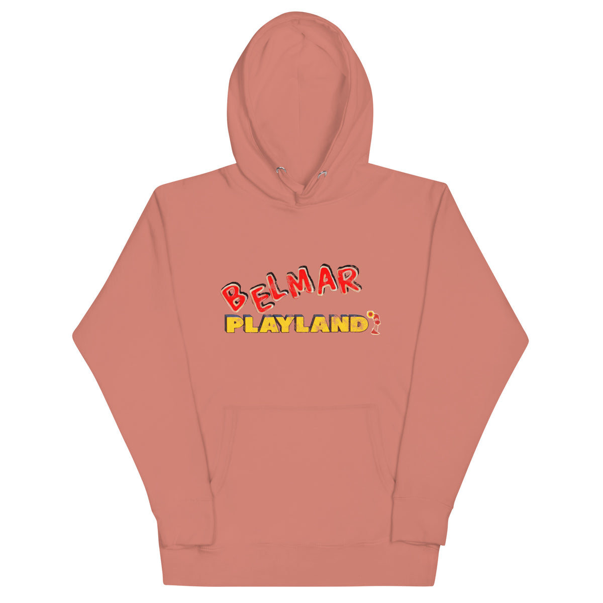 Belmar Playland - BELMAR - Unisex Hoodie Dusty Rose