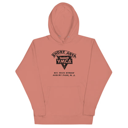 Shore Area YMCA - ASBURY PARK - Unisex Hoodie Dusty Rose