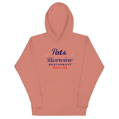 Pat's Riverview Diner- BELMAR - Unisex Hoodie Dusty Rose