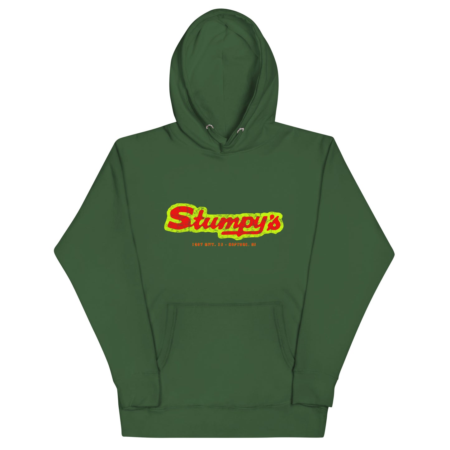 Stumpy's - NEPTUNE - Unisex Hoodie Forest Green