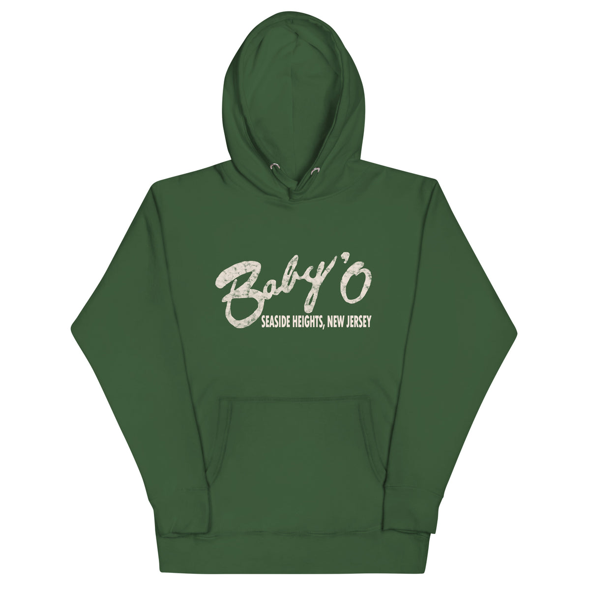 Baby 'O - SEASIDE HEIGHTS - Unisex Hoodie Forest Green